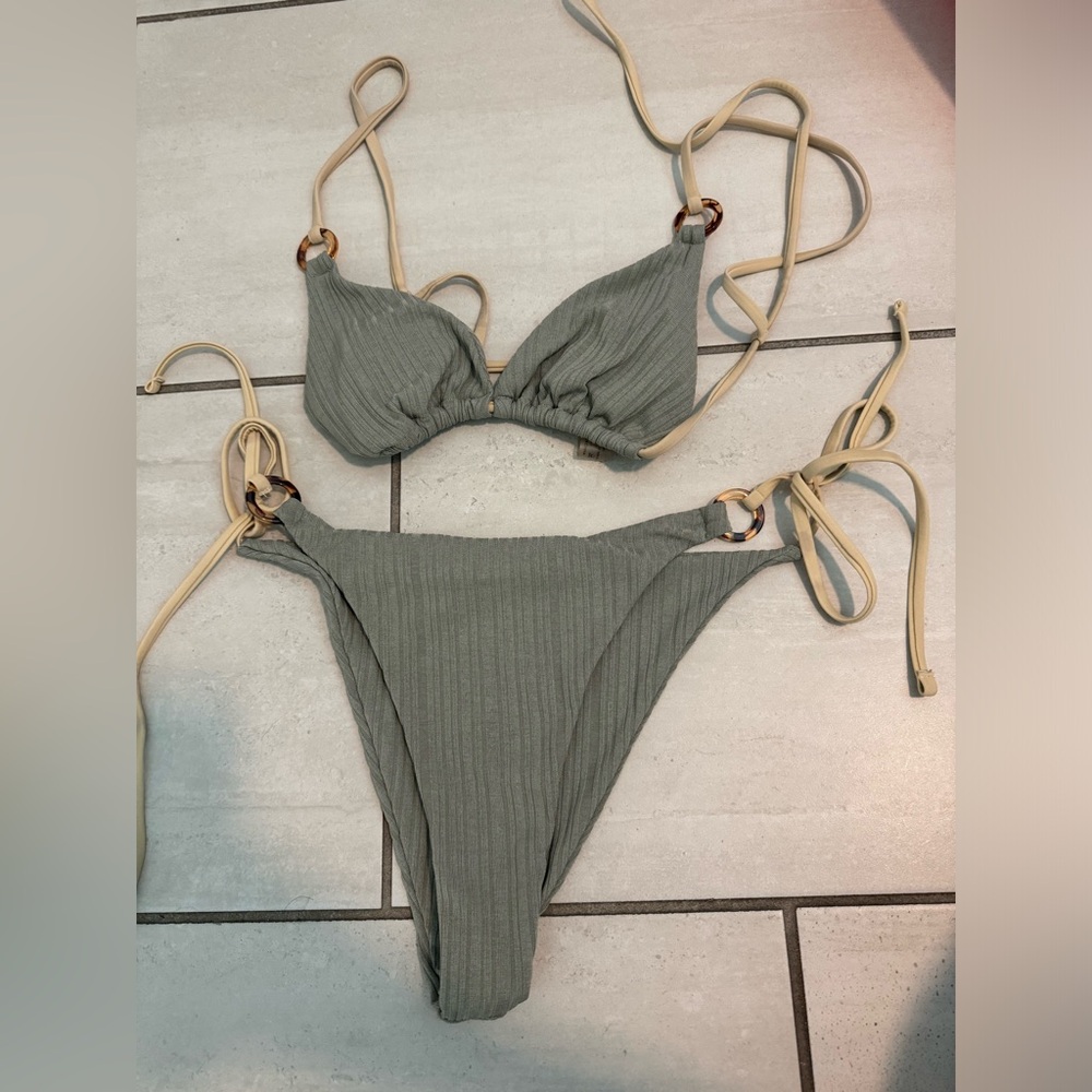 OLIVE GREEN BATHING SUIT